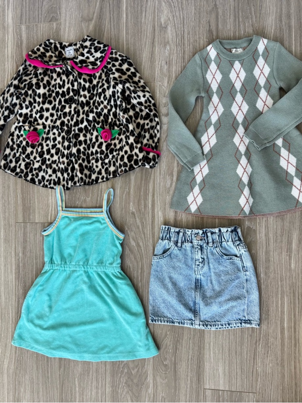 Bundle Lot Dress Denim Skirt Sweater Outfits